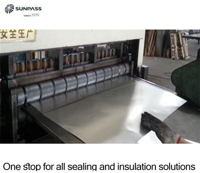 Φύλλο γραφίτη με μεταλλικό φύλλο